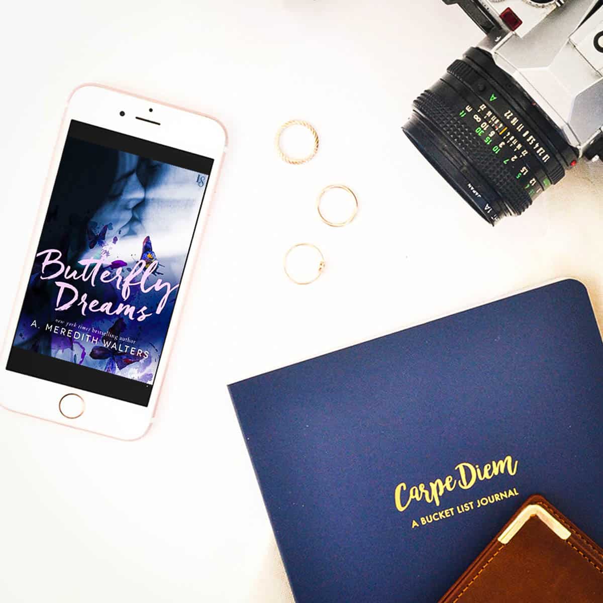 Enjoy an excerpt from Butterfly Dreams by A. Meredith Walters, an emotional romance about a woman waiting to die and a guy learning to live again.