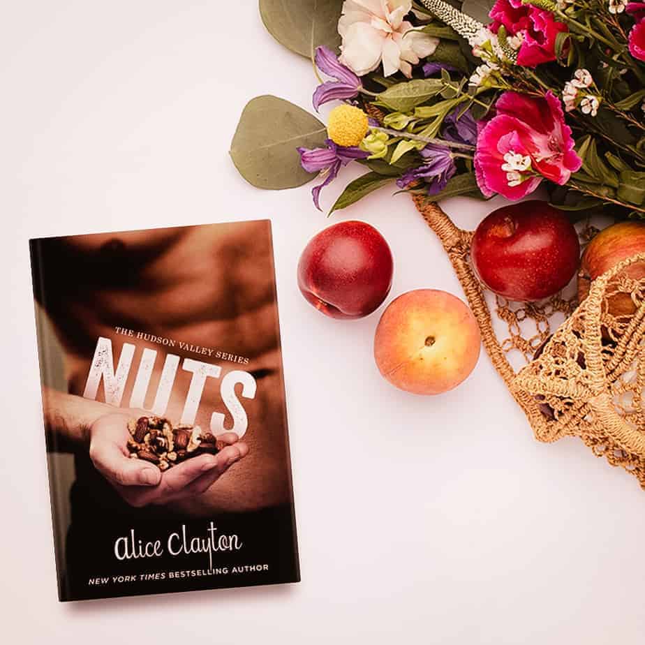 Nuts by Alice Clayton, the hilarious first book in the Hudson Valley series, is sweet, spicy, wickedly witty with double-entendres, and sure to be a hit!
