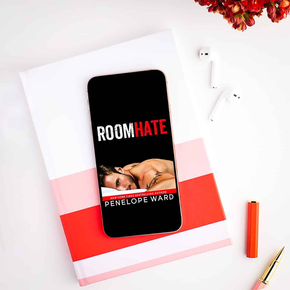 RoomHate by Penelope Ward is an angst-filled, second-chance forbidden romance that's a roller coaster of emotions, broken hearts, and first loves