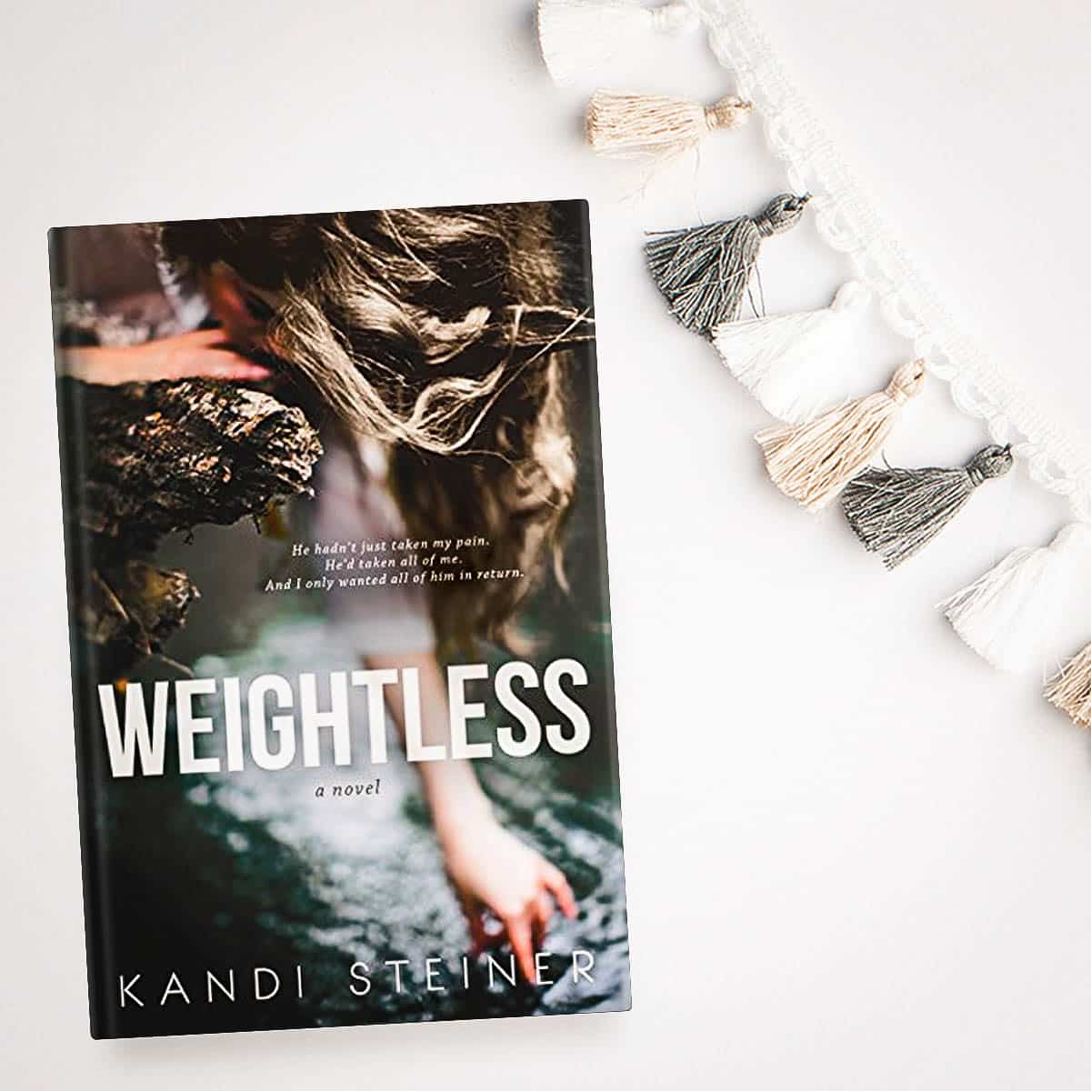 Weightless by Kandi Steiner is a beautifully written, raw, angsty, and sometimes heartbreaking story about a girl struggling with her identity and her autonomy after finishing high school and breaking up with her long-term boyfriend.