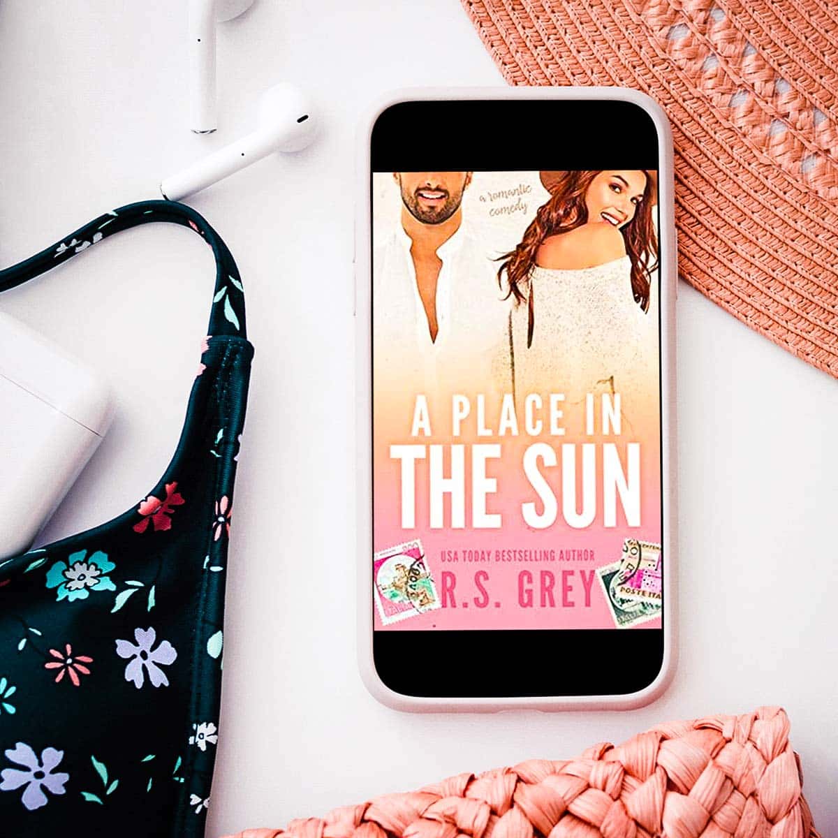 Set in Italy, A Place in the Sun by RS Grey is a vacation romance that combines humor and heart to tell a story about self-discovery and finding happiness!