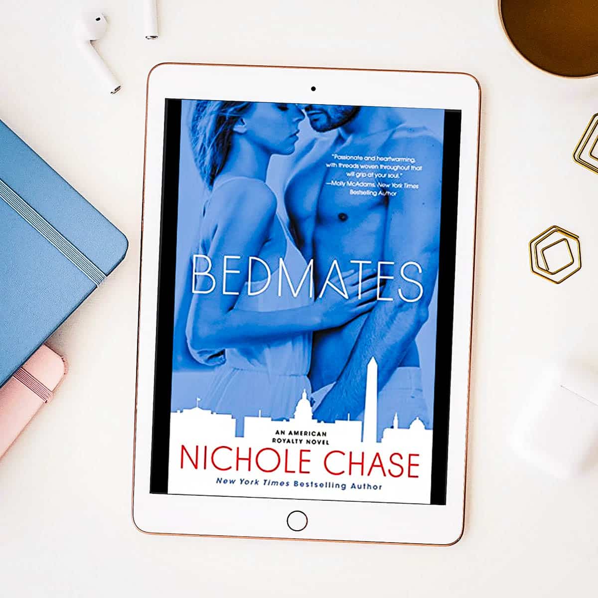 Take an enemies-to-lovers romance, throw in a dash of a forbidden relationship, add wounded veterans and an adorable dog, and you have Bedmates by Nichole Chase