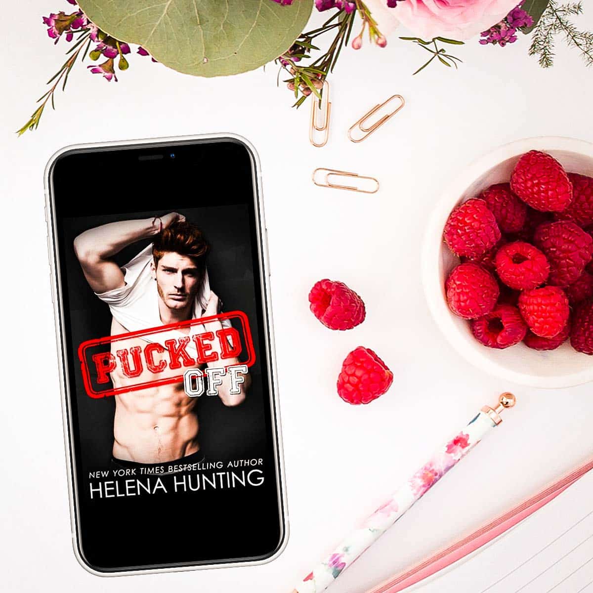 Pucked Off by Helena Hunting is an endearingly sweet and sexy emotional roller-coaster of a sports romance and 5th full-length book in the Pucked hockey series