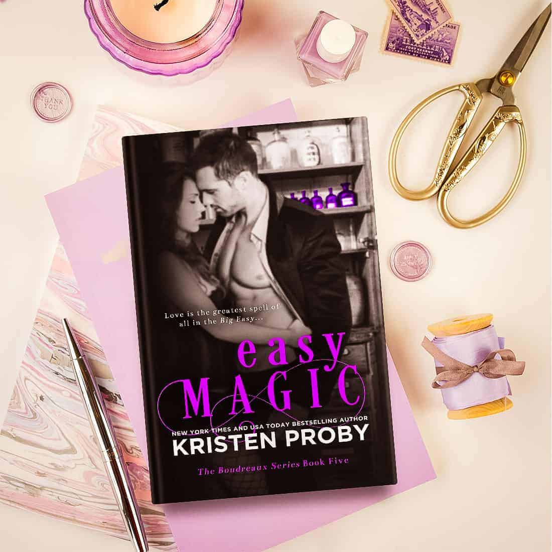 While Easy Magic is a charming and sweet romance first and foremost, there is an underlying supernatural story that gives it a unique spin on the ordinary contemporary romance.