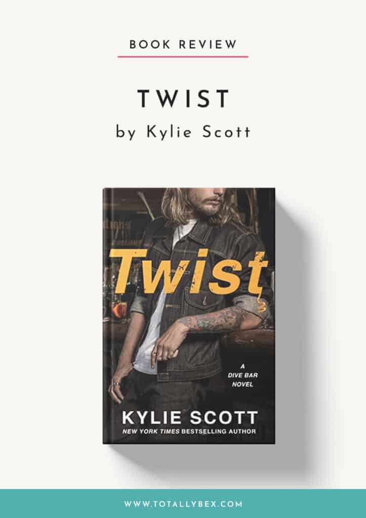 Twist by Kylie Scott is the second book in the Dive Bar series with a case of mistaken identity, online dating mishaps, and loads of fun and hilarious banter!