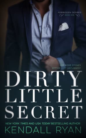 Dirty Little Secret by Kendall Ryan is the first book in the Forbidden Desires series and begins a world full of self-discovery, secrets, indecision, and desire