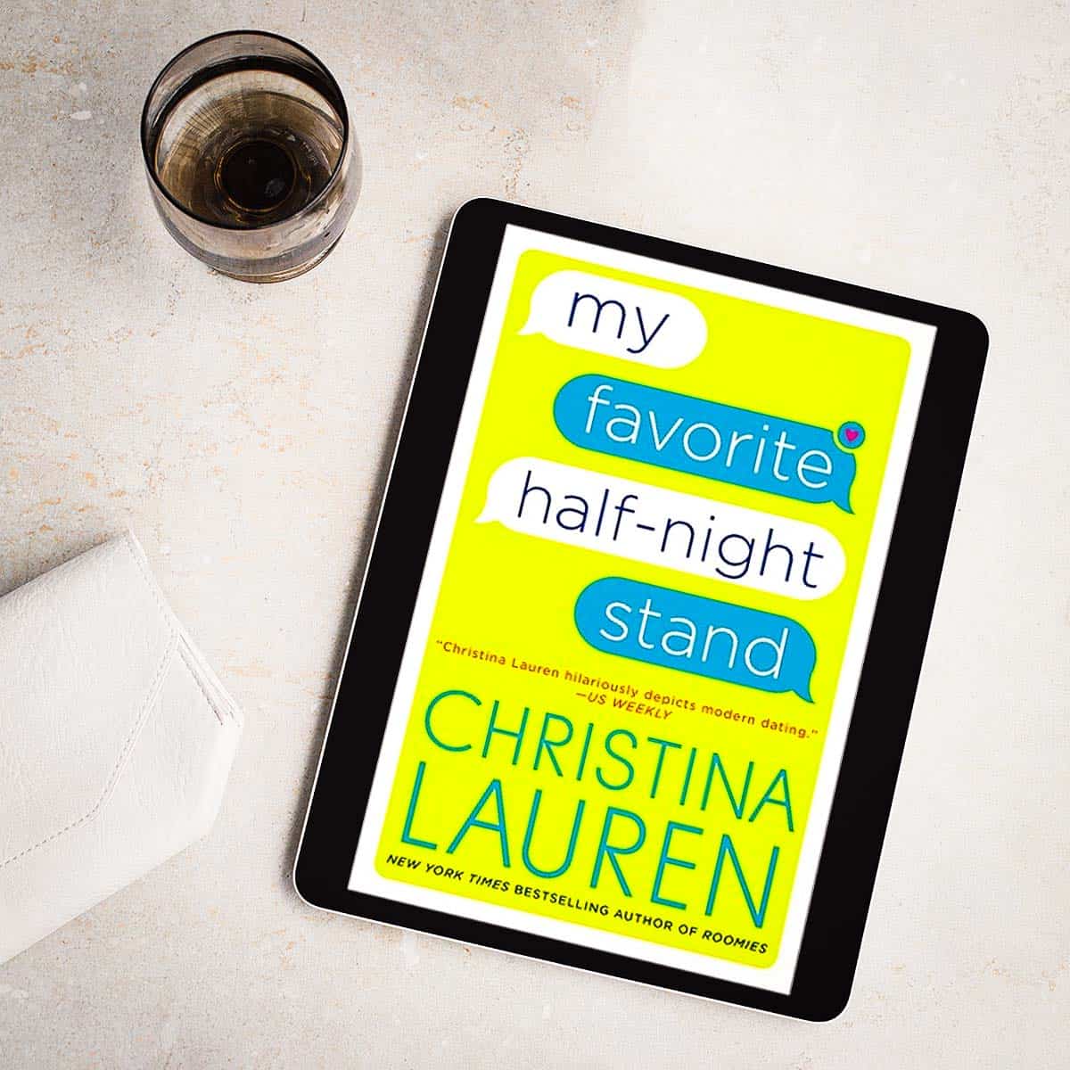 My Favorite Half-Night Stand by Christina Lauren is a smartly written and quirky contemporary romance about the perils of online dating while being in love with your best friend.