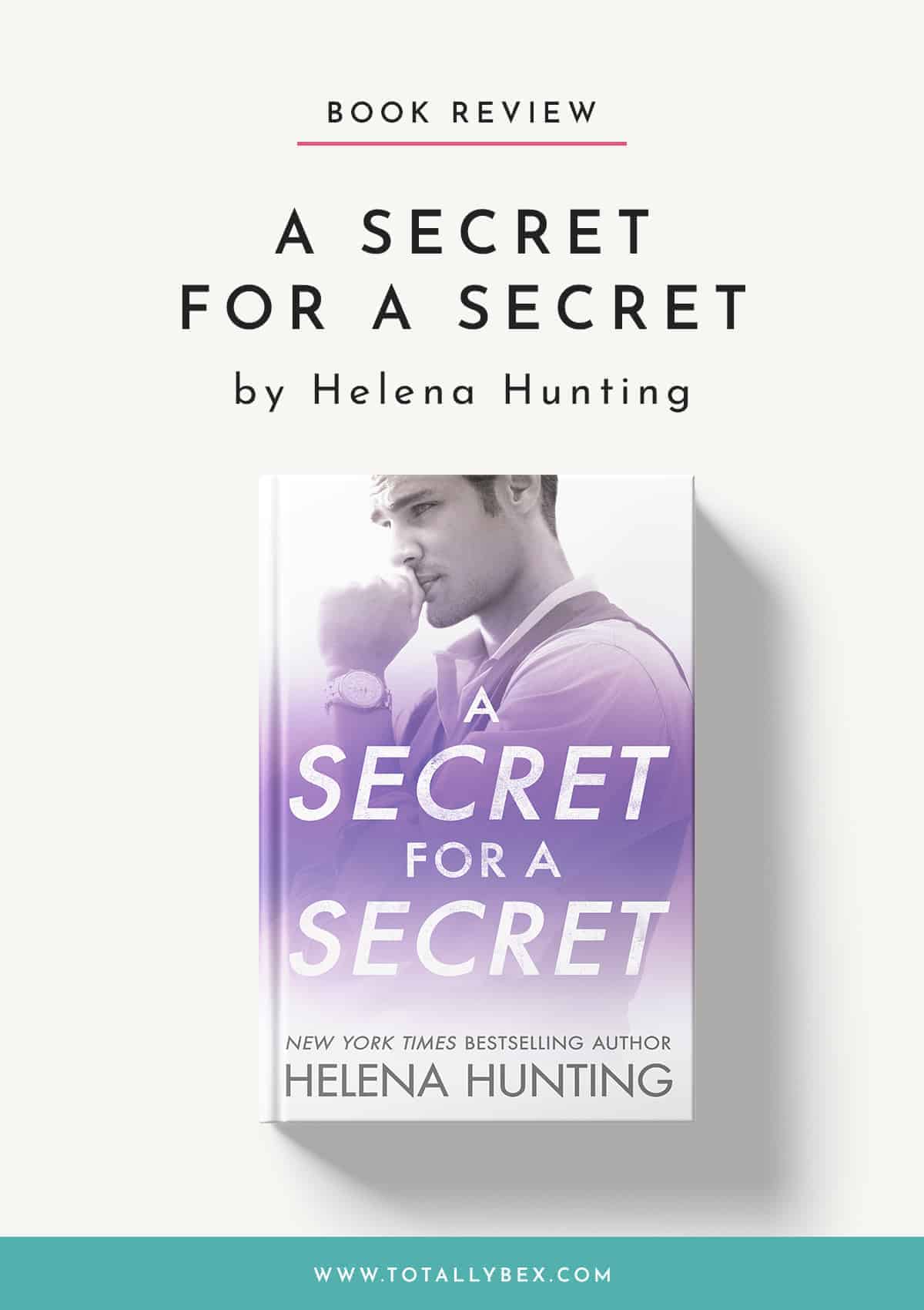A Secret for a Secret is a friends-to-lovers sports romance with a hint of the forbidden, but the best part is the characters with all of their glorious quirks.