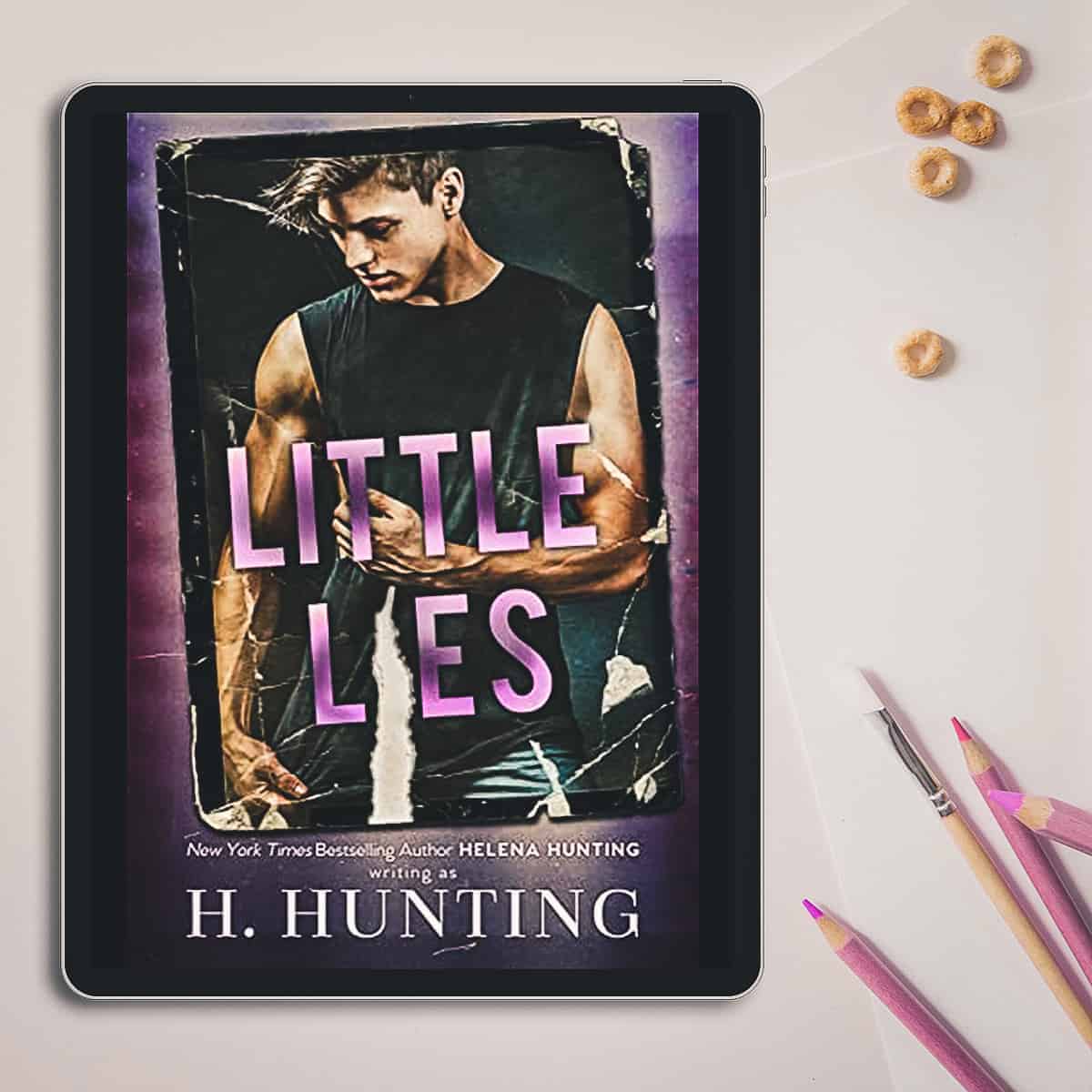 Little Lies by Helena Hunting (released as H Hunting) is an angsty, emotional new adult sports romance about Lavender Waters from the Pucked series and Kodiak Bowman from the All-In series.