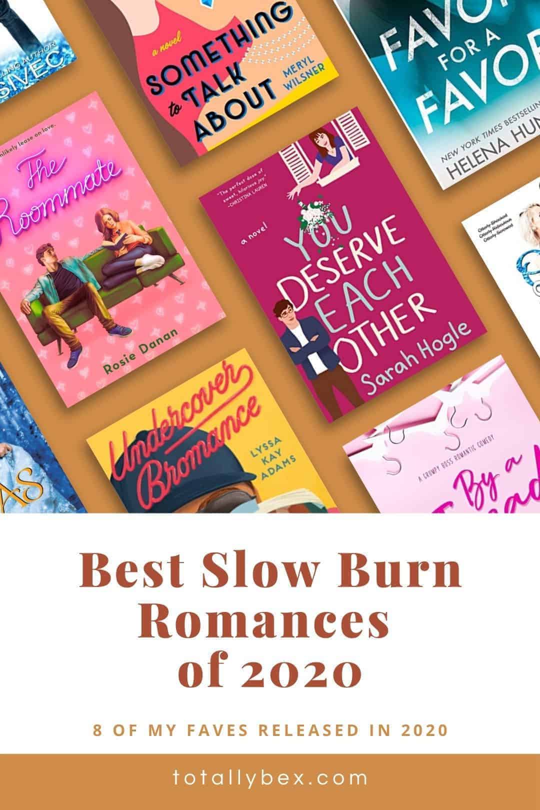 Best Slow Burn Romance Books of 2020-Pinterest