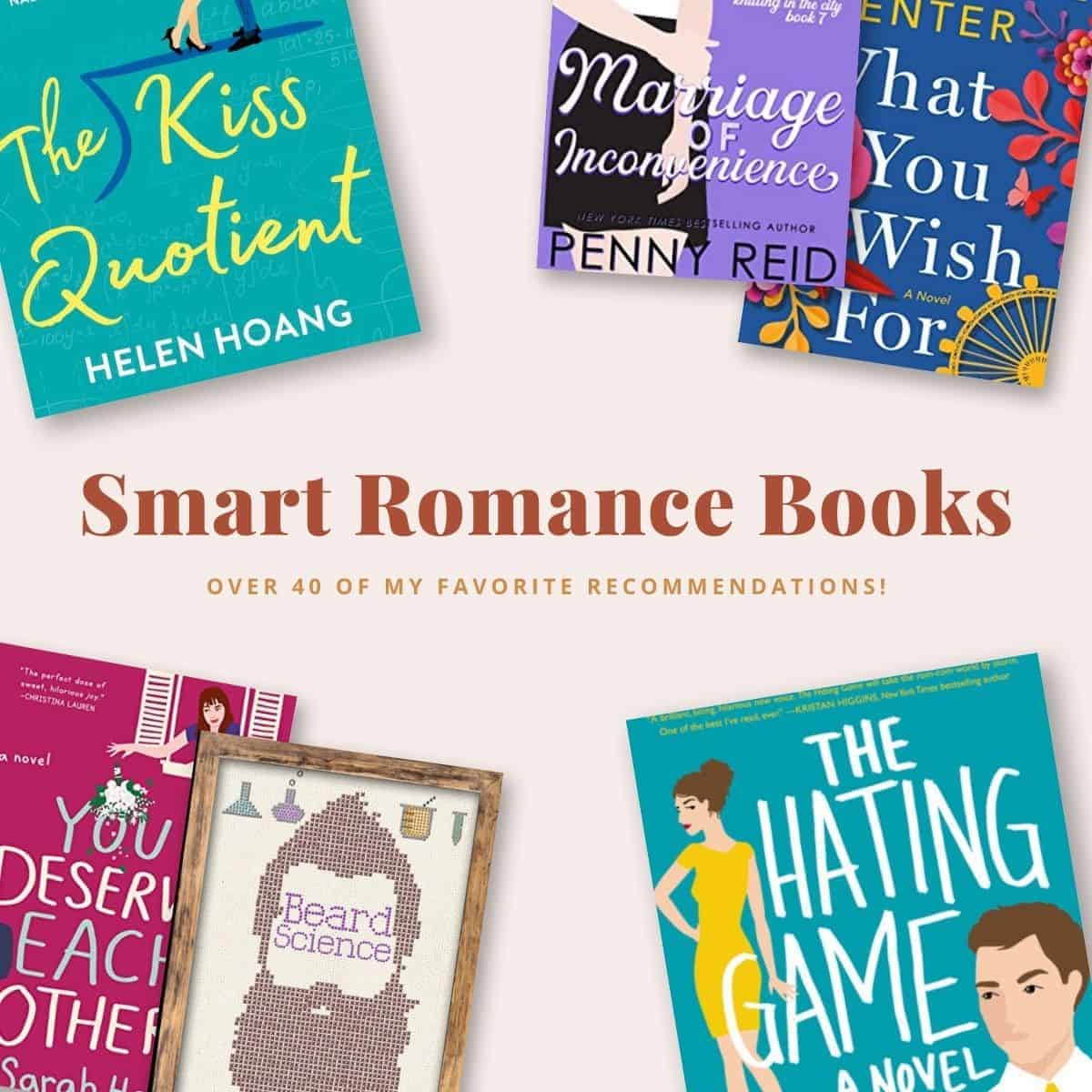 The Best Smart Romance Novels is a curated list of smart romance book recommendations by book blogger Totally Bex