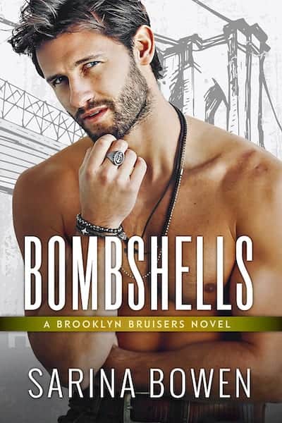 Bombshells by Sarina Bowen is the 8th Brooklyn Bruisers book and delivers more of our favorite endearing characters and a sweet friends-to-lovers romance!