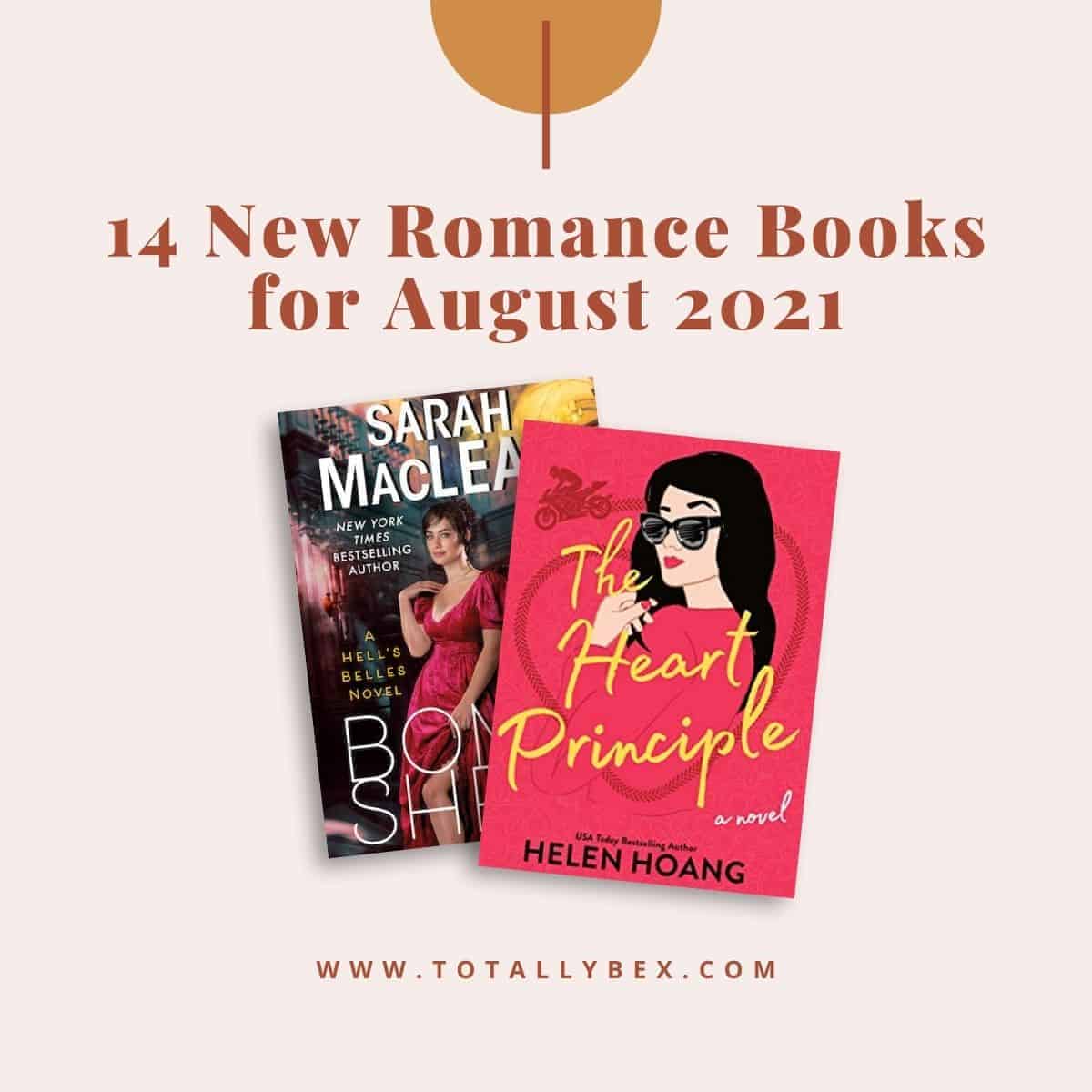 14 New Romance Books for August 2021 is a curated list of contemporary romance books, historical romance, and fantasy romance to add to your TBR!