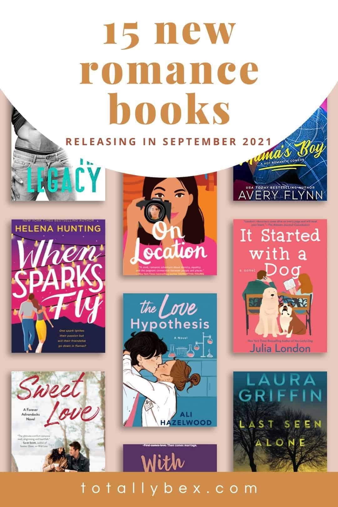 15 New Romance Books for September 2021 | Totally Bex