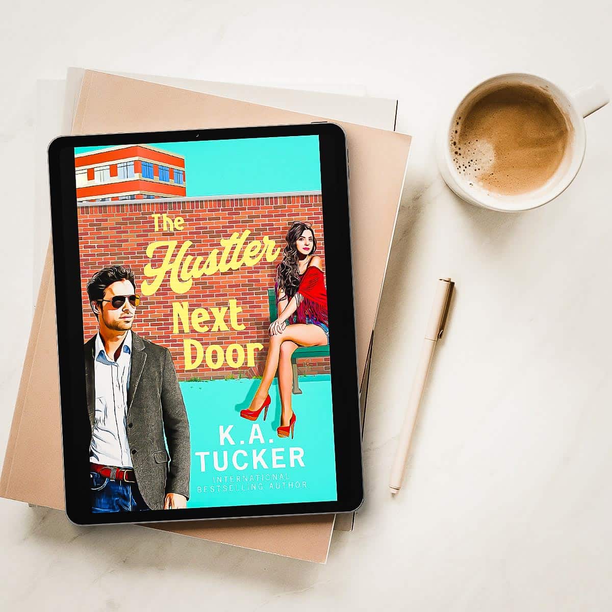 The Hustler Next Door by KA Tucker – Polson Falls Book 2