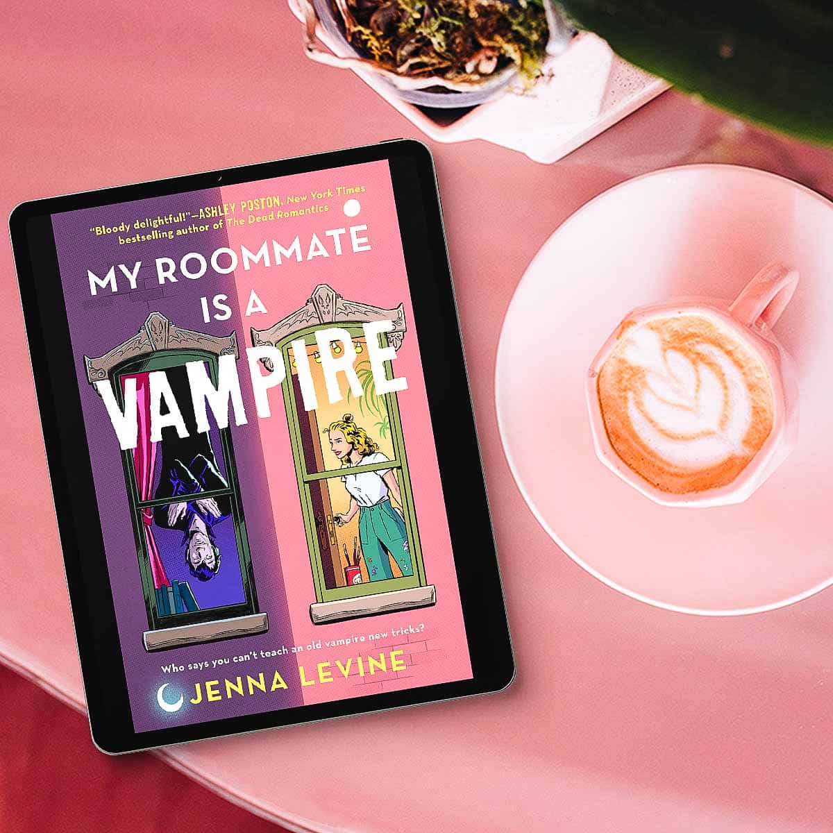 My Roommate is a Vampire by Jenna Levine-featured